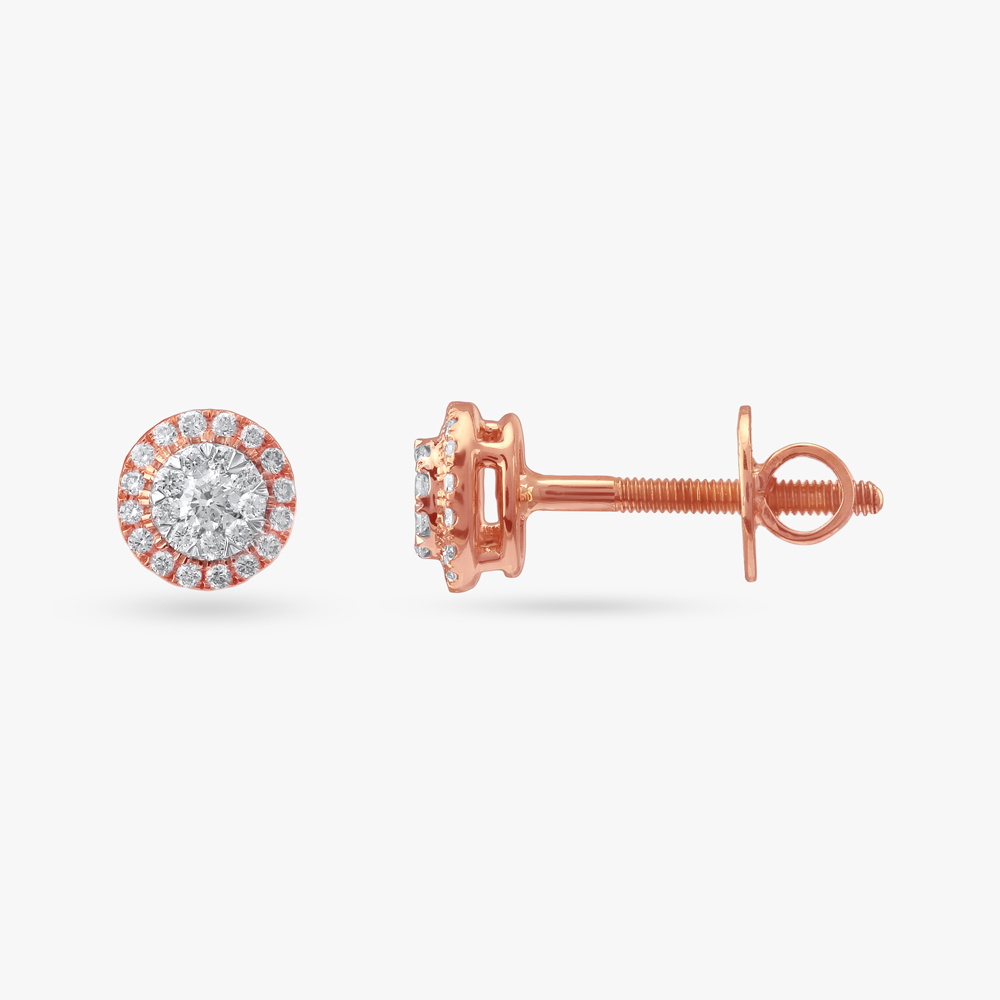Twinkle Nest Diamond Stud Earrings,,hi-res image number null