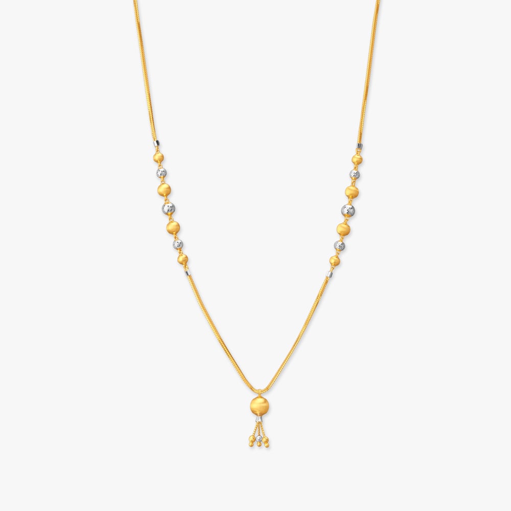

Bauble Tassel Gold Chain