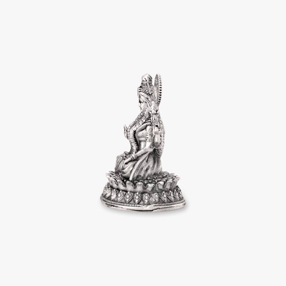 Shri Lakshmi Silver Idol,,hi-res image number null
