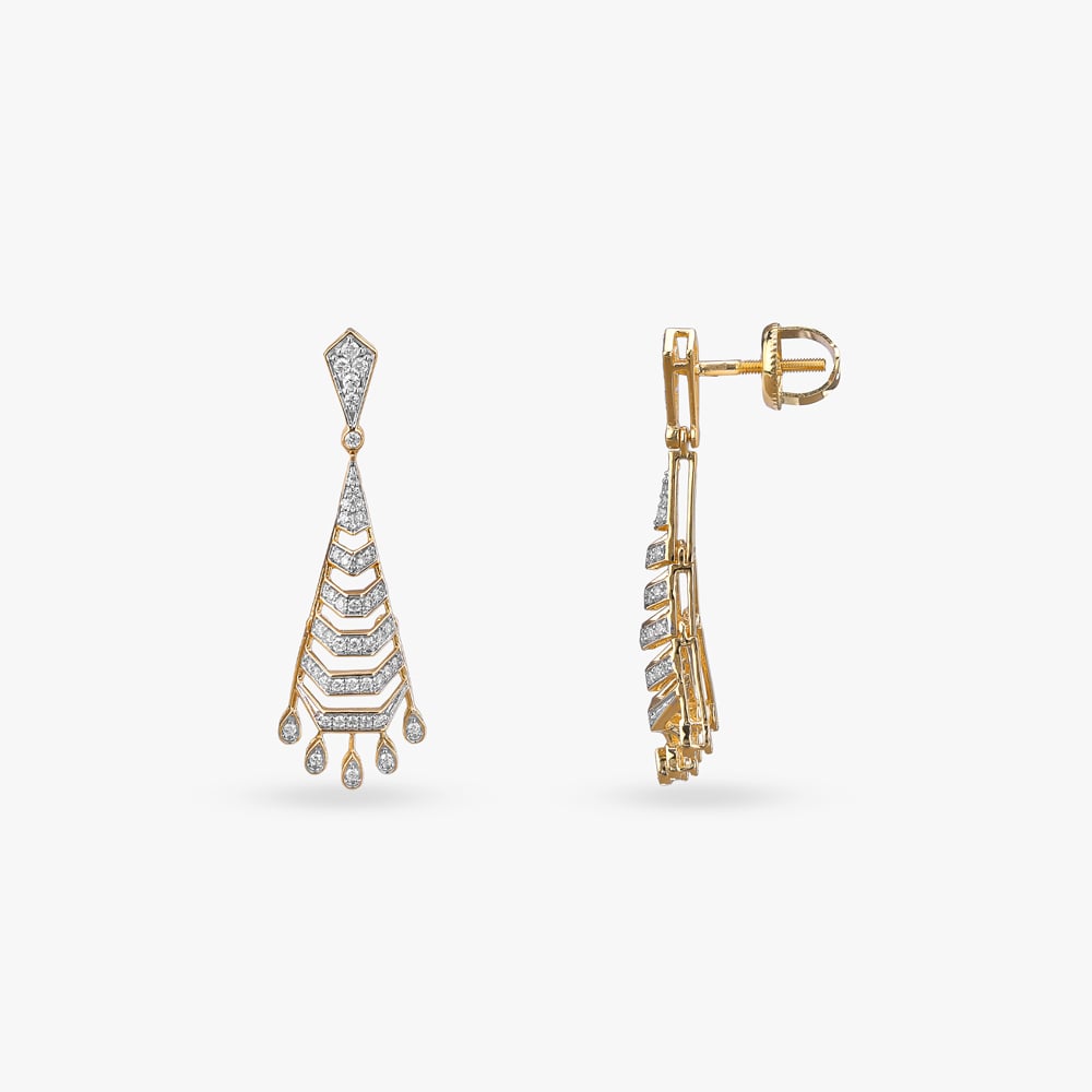 Raindrop Splendour Diamond Necklace Set,,hi-res image number null
