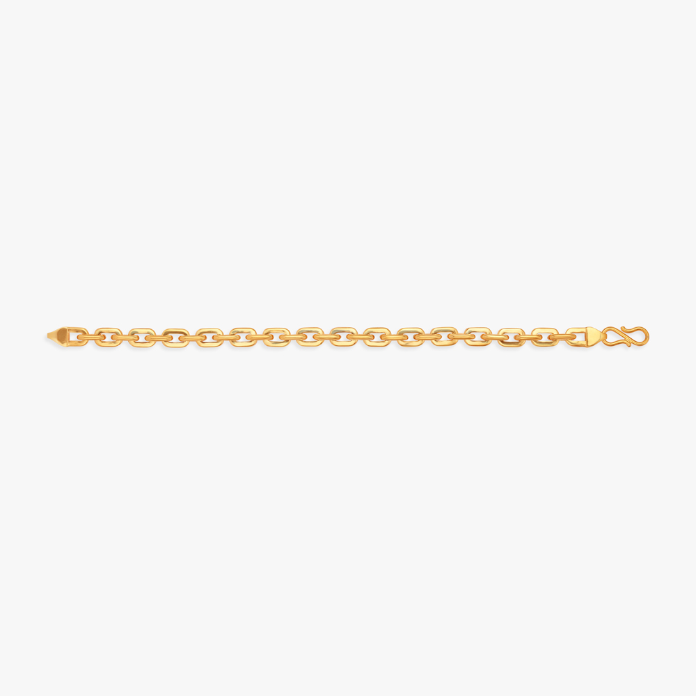 Irresistibly Stylish Link Chain Bracelet For Men,,hi-res image number null