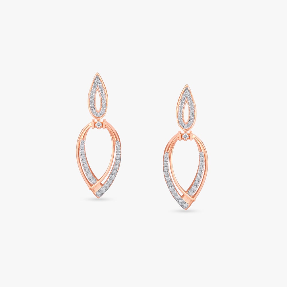 Convertible Chic Diamond Drop Earrings,,hi-res image number null