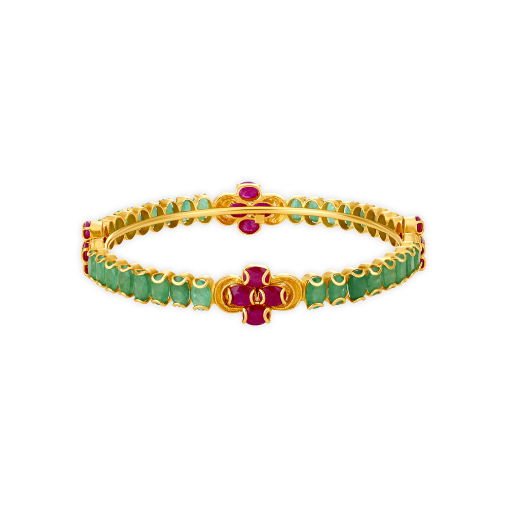 Ruby bangles tanishq sale
