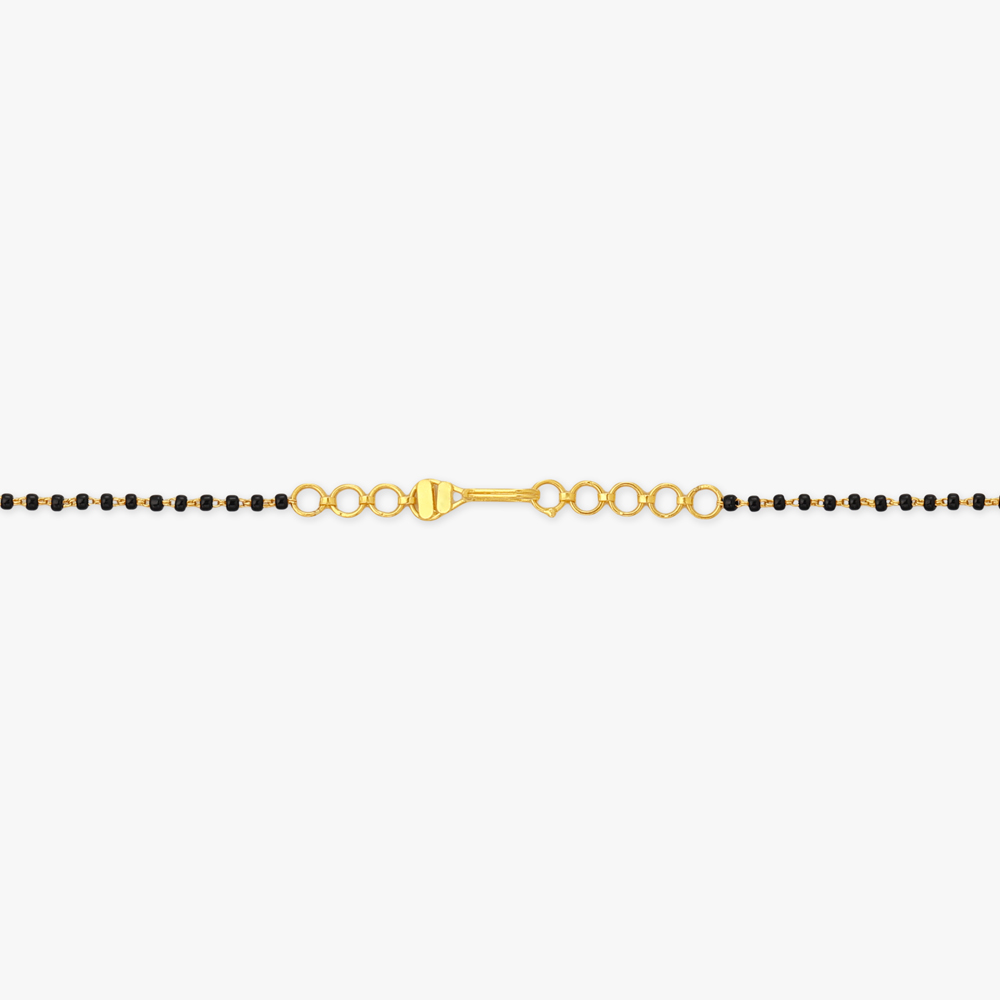 Crimson Veil Gold Mangalsutra,,hi-res image number null