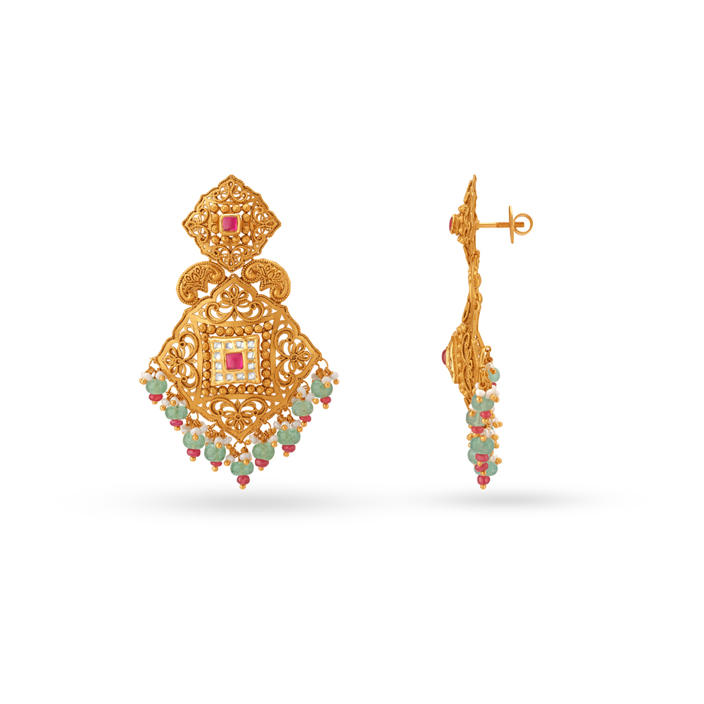 Traditional Sublime Drop Earrings,,hi-res image number null