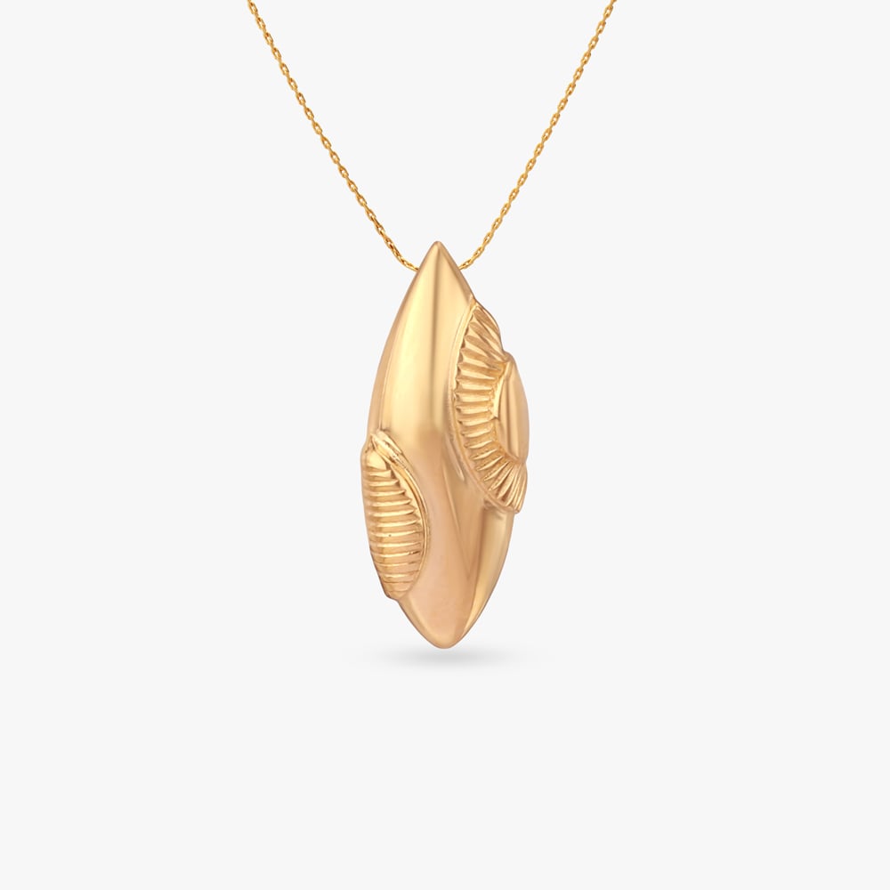 Regal Ember Gold Pendant,,hi-res image number null