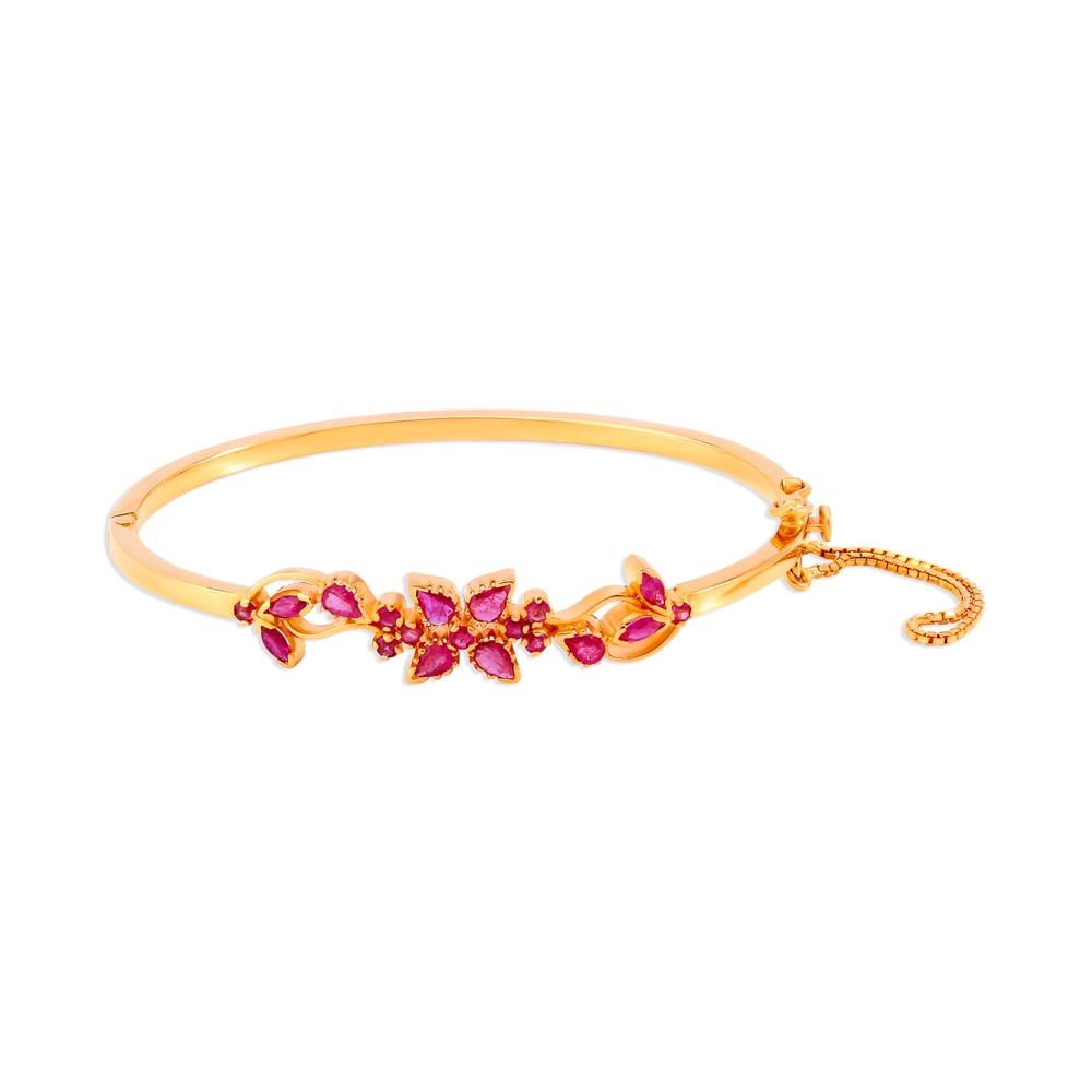 

Sakura Ruby Bangle