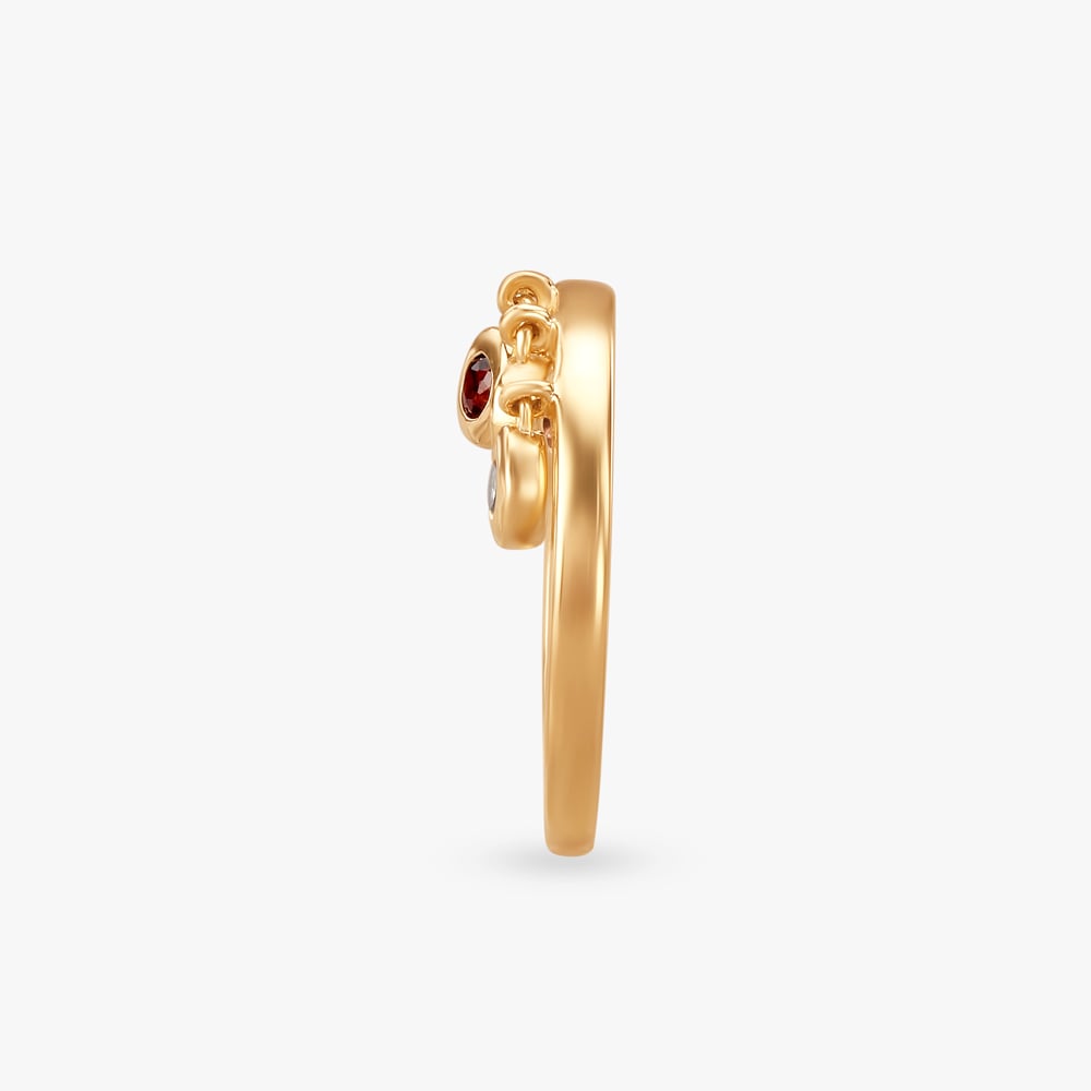 Vibrant Harmony Finger Ring,,hi-res image number null