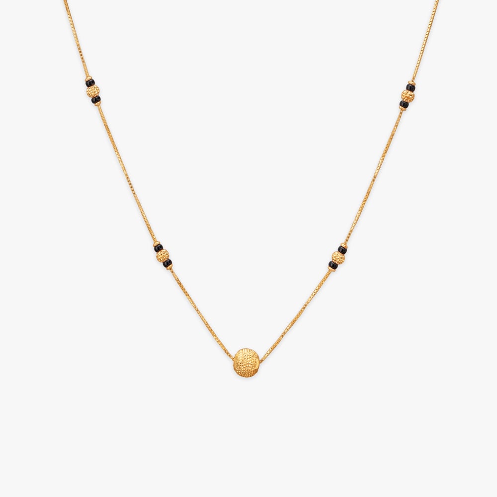 Sacred Orbit Gold Mangalsutra,,hi-res image number null