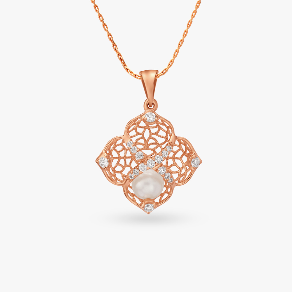 Modern Elegance Diamond Pendant,,hi-res image number null