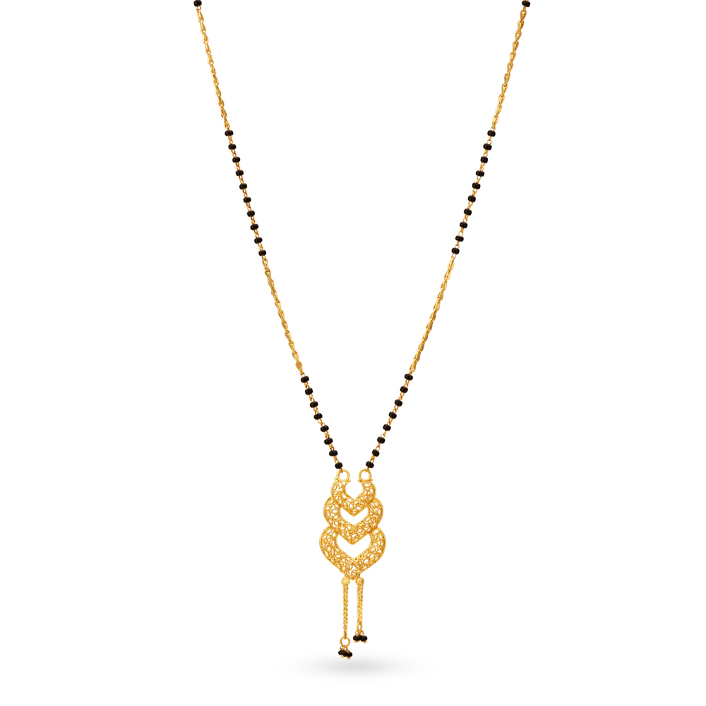 Brilliant Contemporary Mangalsutra,,hi-res image number null