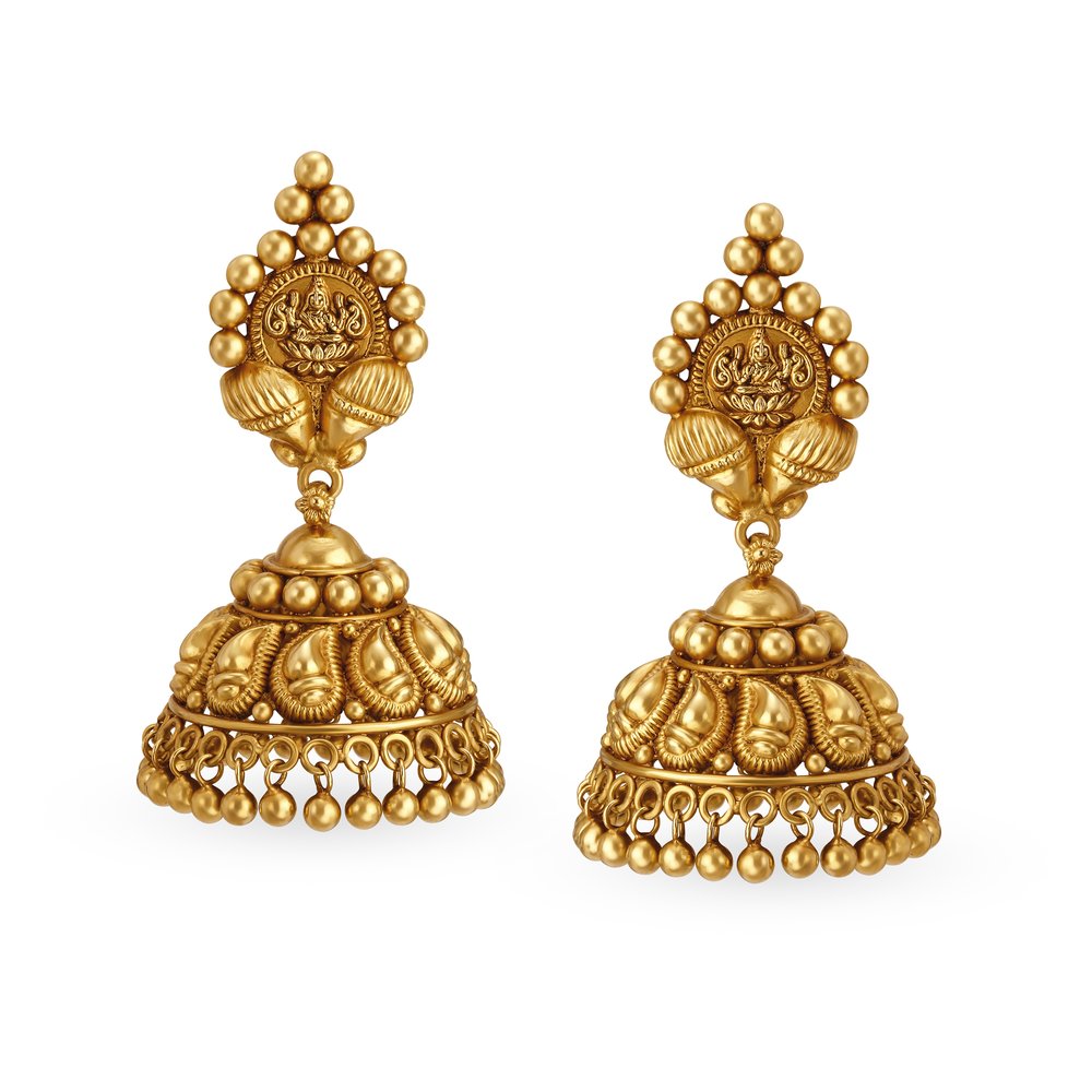 Opulent Gold Lakshmi Kasu Necklace Set,,hi-res image number null