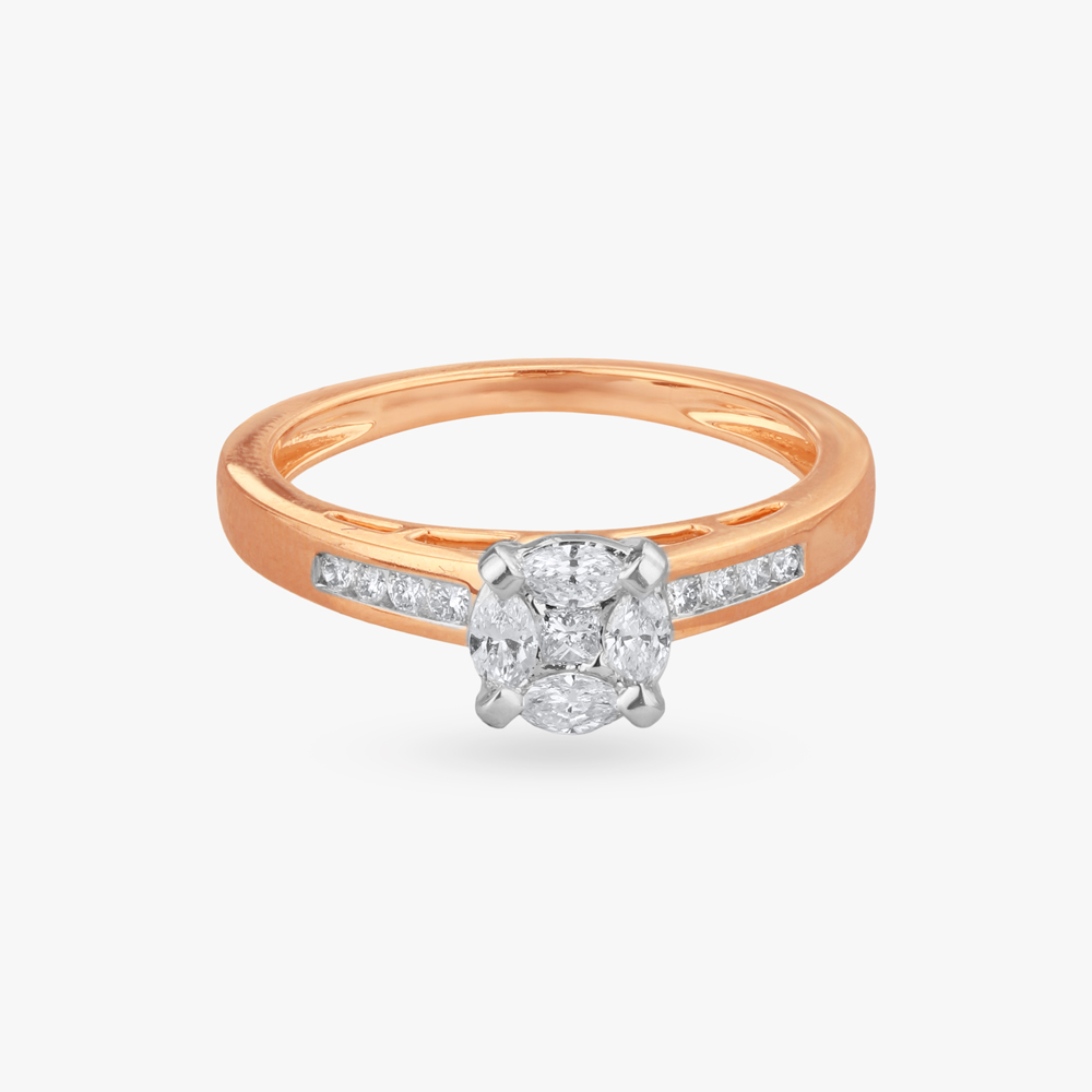 Glow Cluster Diamond Ring,,hi-res image number null
