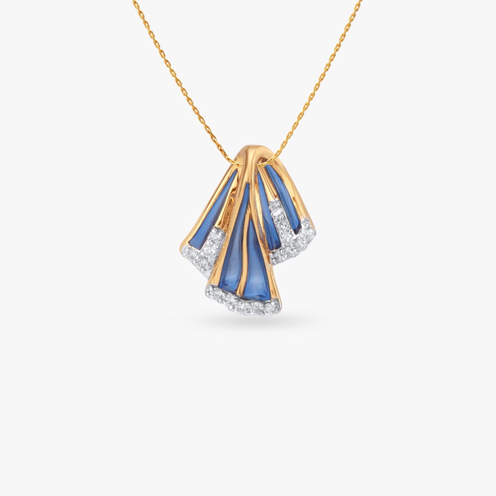 Grace Wings Diamond Pendant,,hi-res image number null