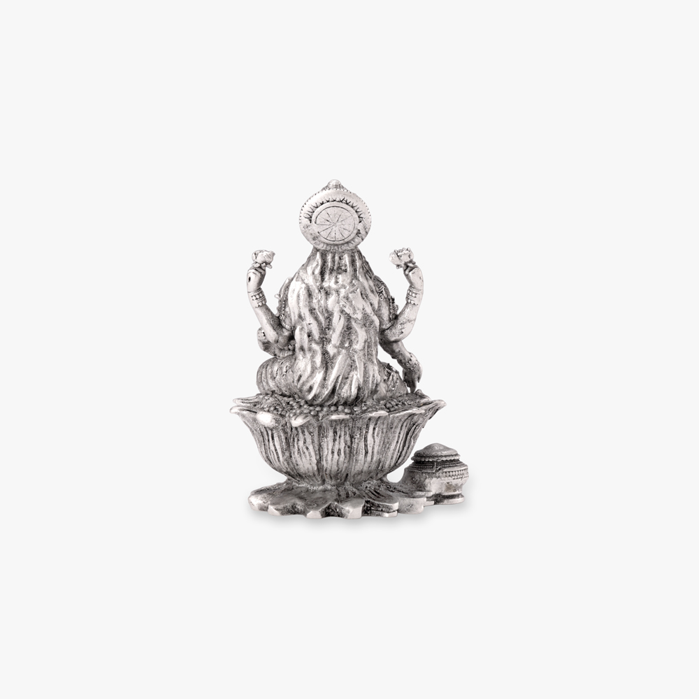 Mahalakshmi Grace Silver Idol,,hi-res image number null