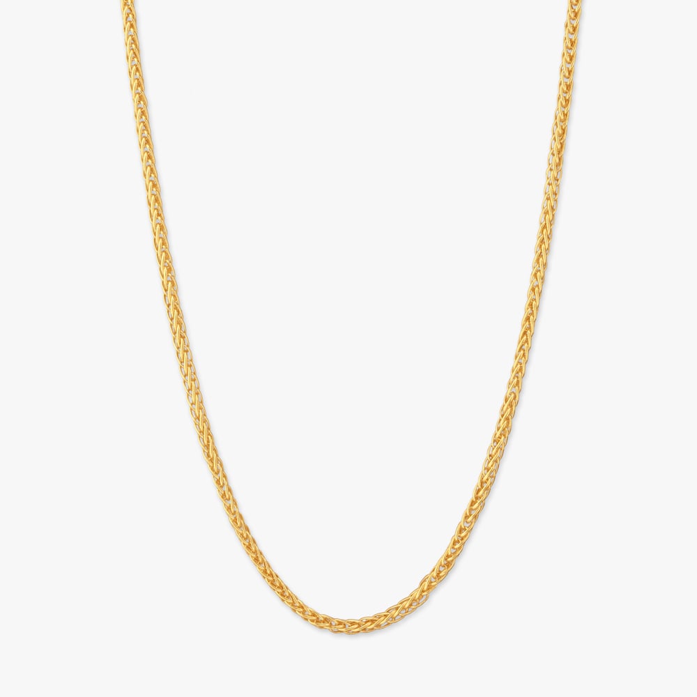 Eternal Weave Gold Chain for Men,,hi-res image number null