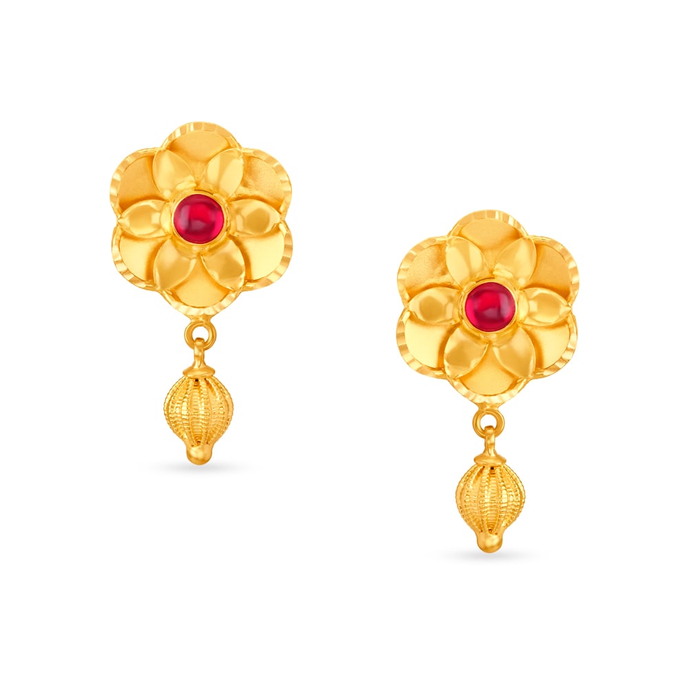 Captivating Gold Choker Necklace Set,,hi-res image number null