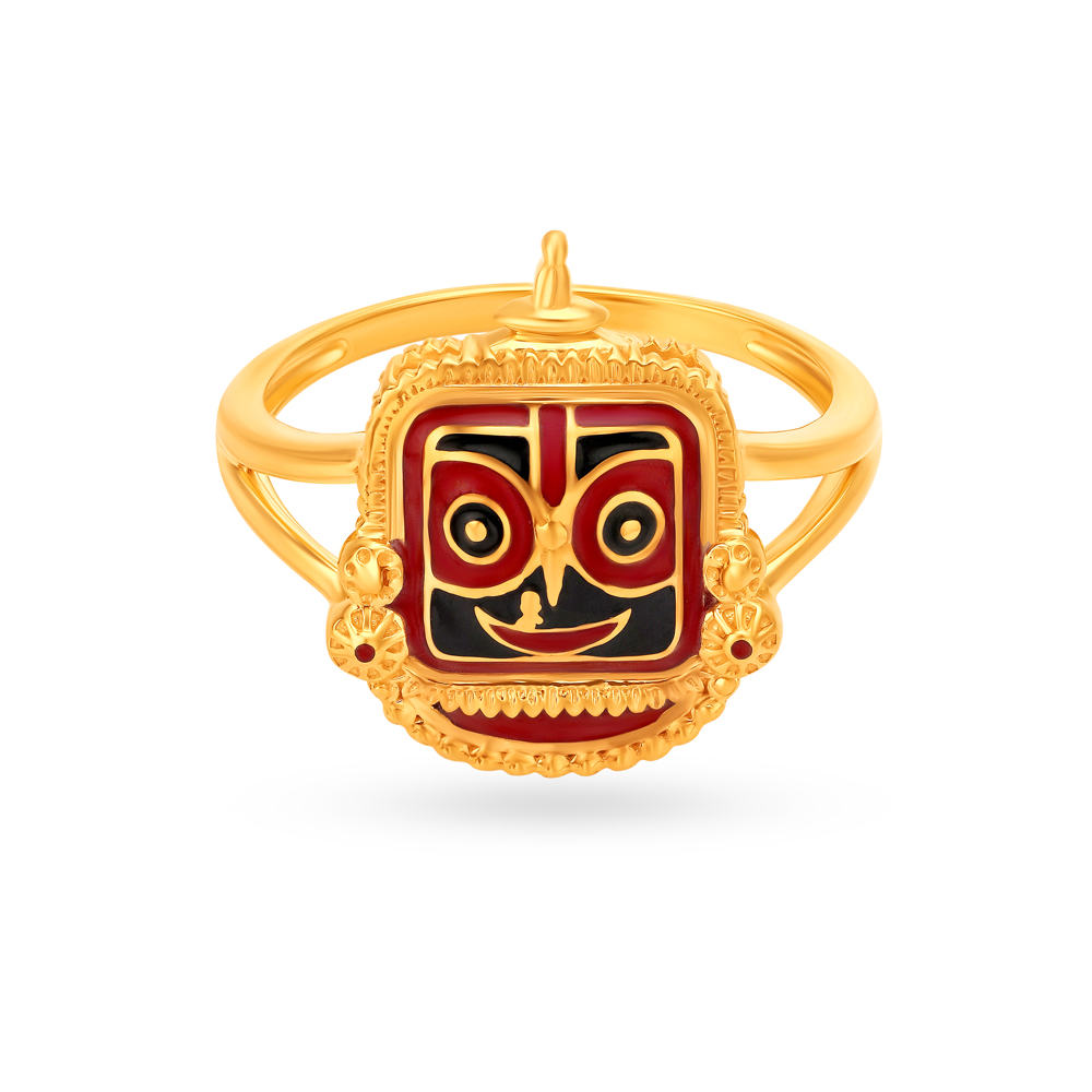 Vibrant Lord Jagannath Ring,,hi-res image number null