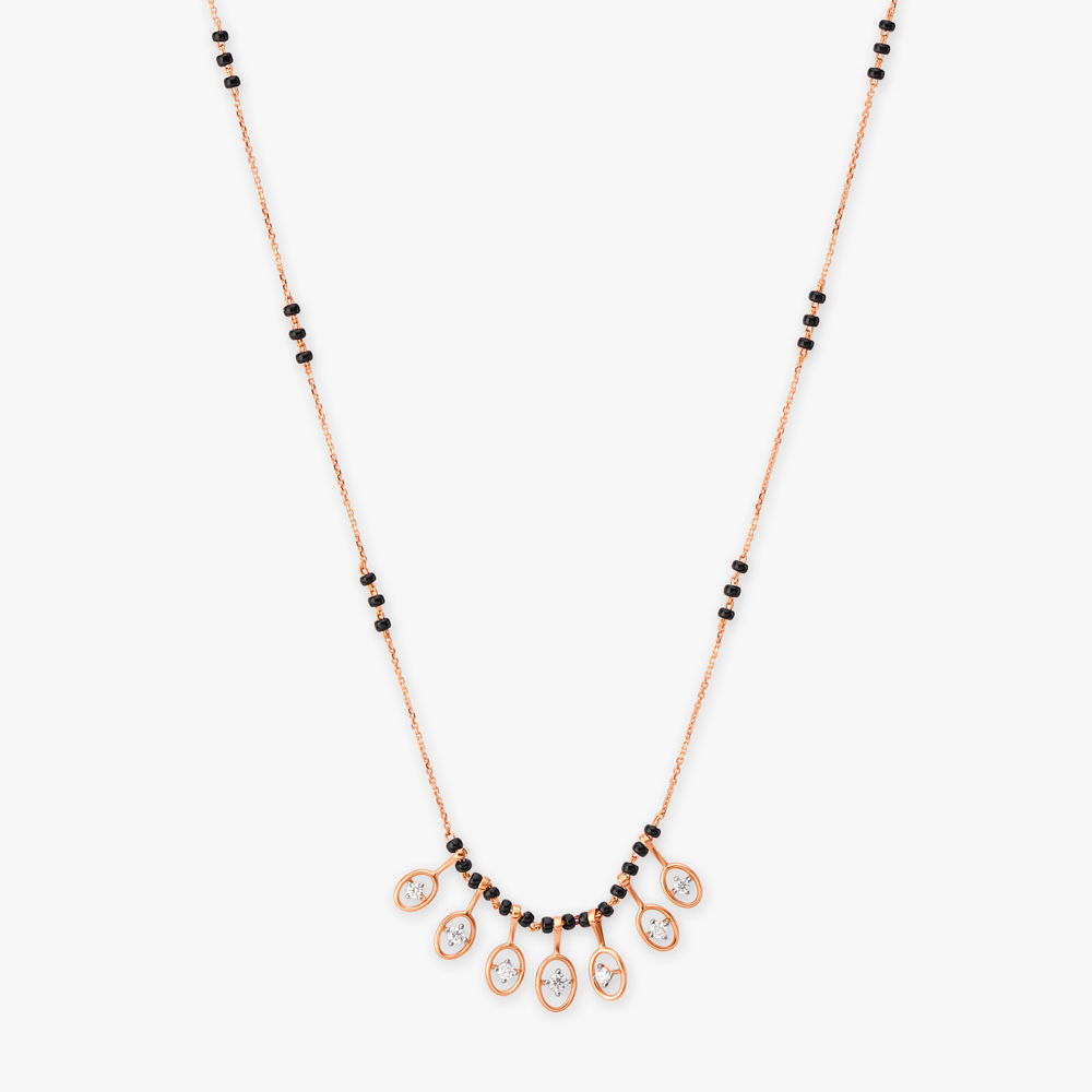 Radiant Harmony Diamond Mangalsutra,,hi-res image number null