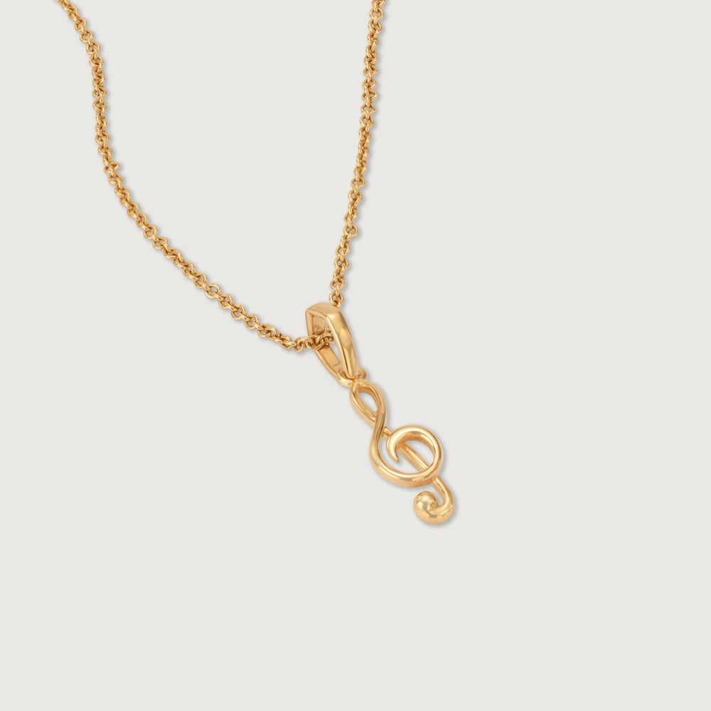 Melodic Mosaic 14KT Gold Pendant,,hi-res image number null