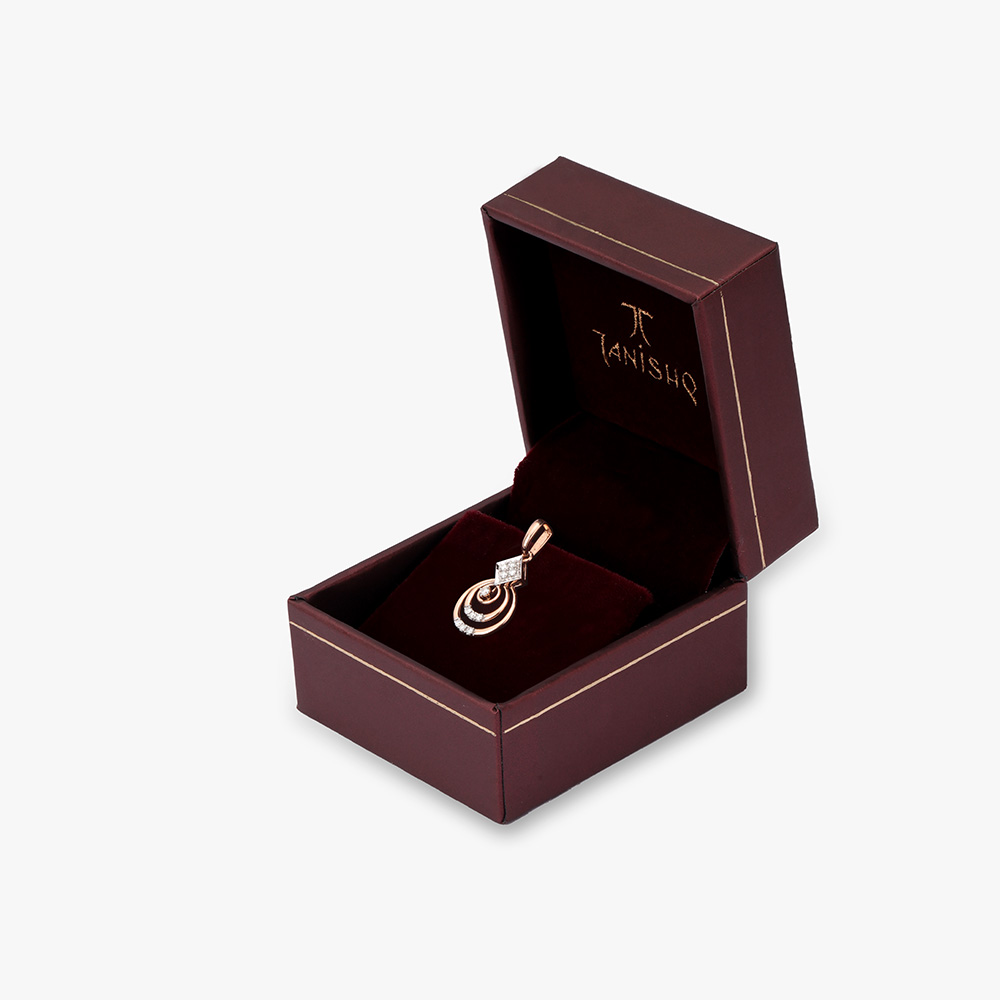 Twist Of Elegance Diamond Pendant,,hi-res image number null