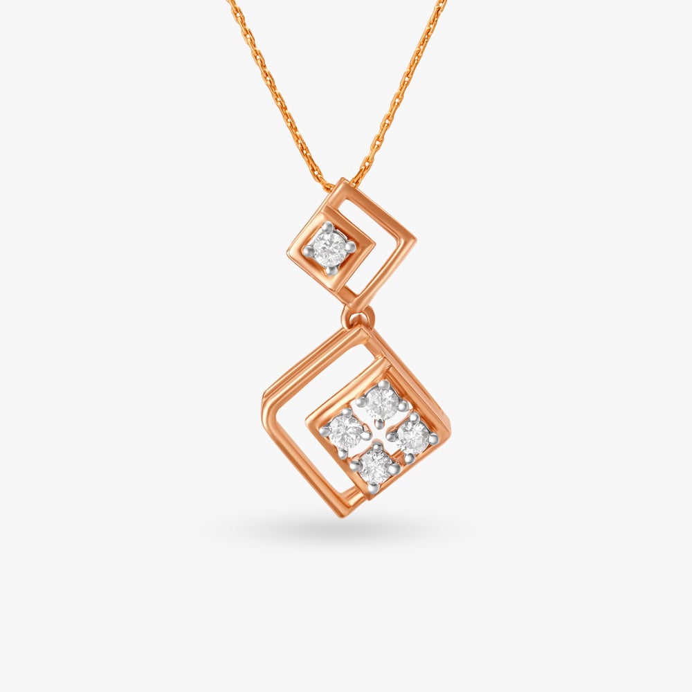 Sparkling Elegance Diamond Pendant