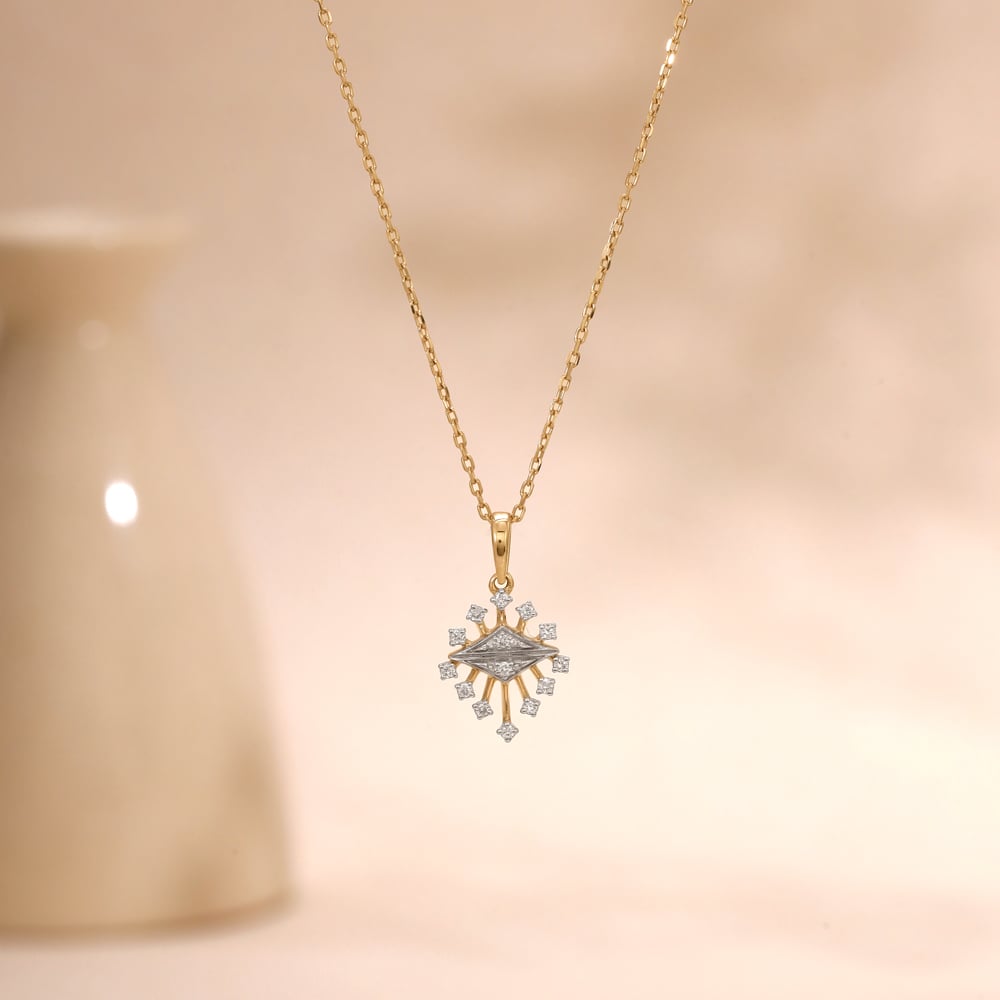 Radiant Harmony Diamond Pendant,,hi-res image number null