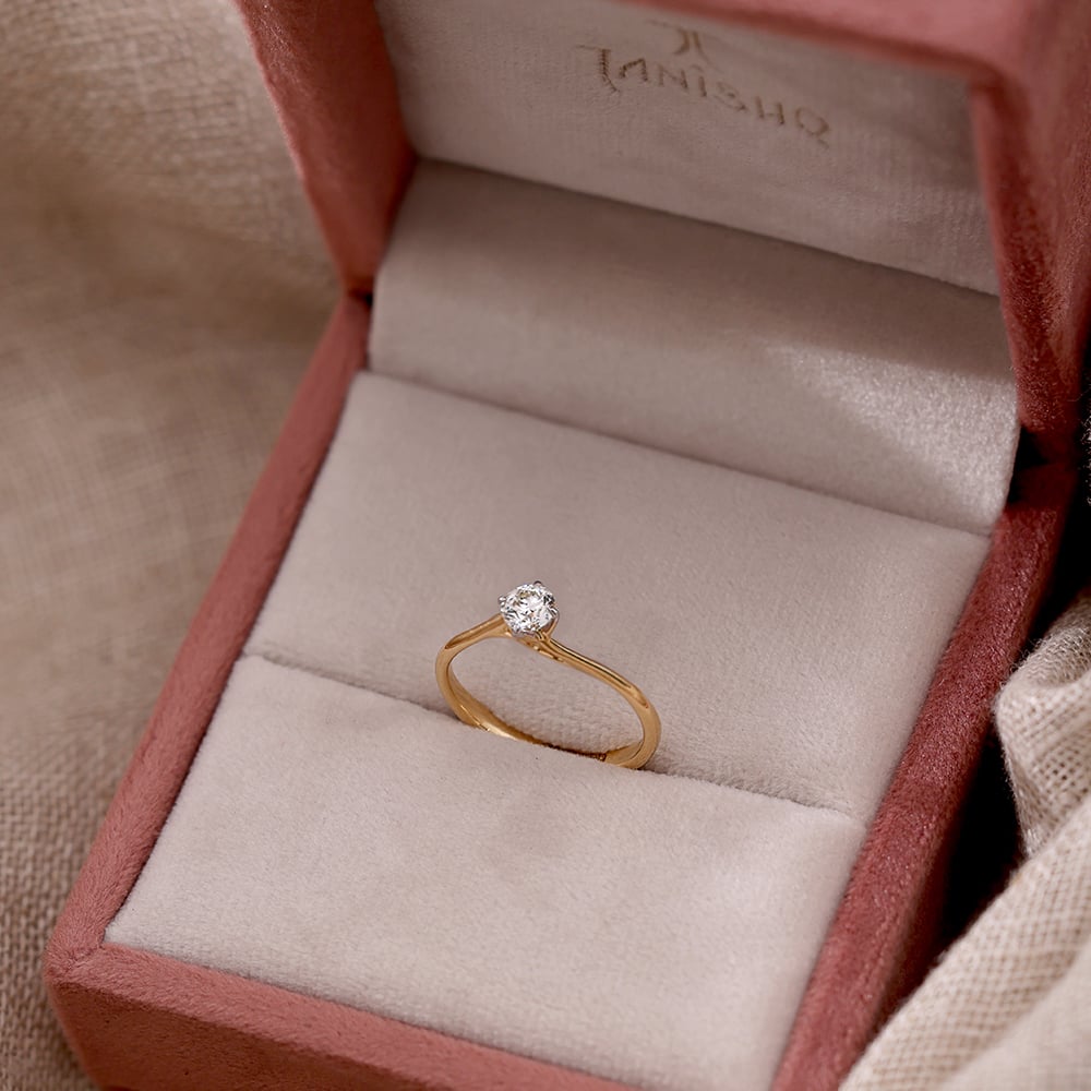 Tanishq Solitaire Ring 2024 | favors.com