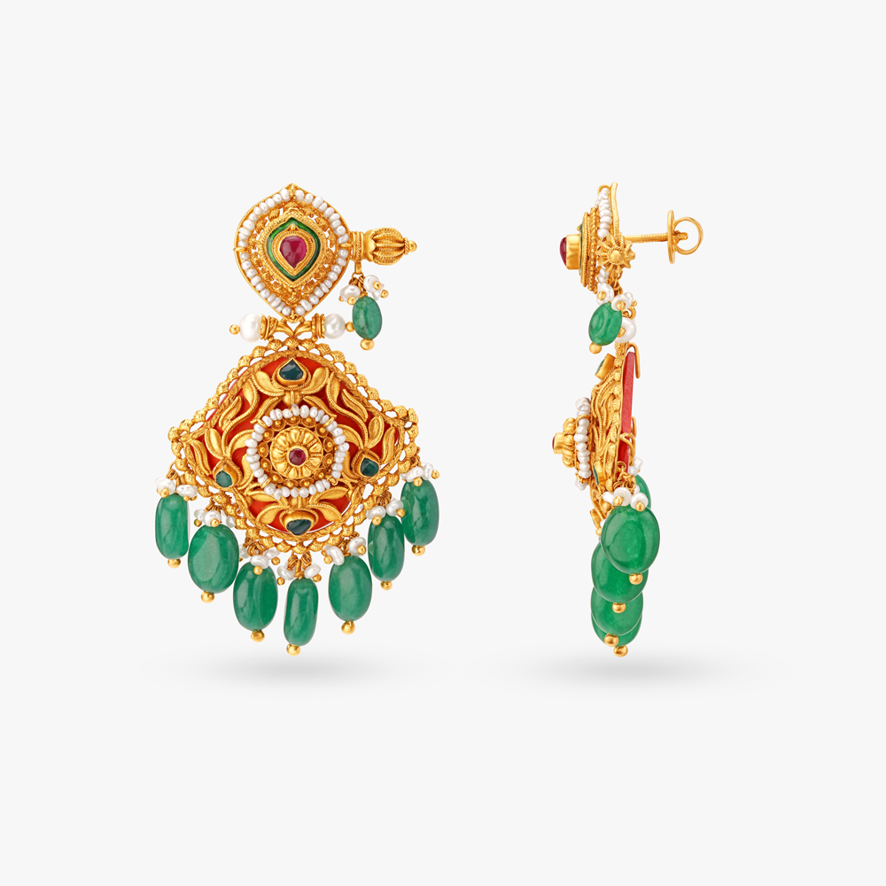 An Ode to History Necklace Set with Pearl Gehri,,hi-res image number null
