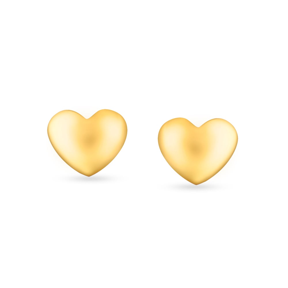 

Romantic Heart Pattern Stud Earrings