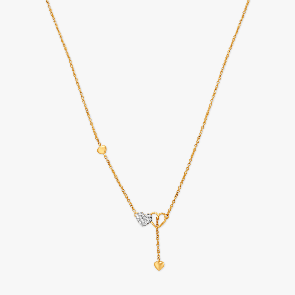 Family Hearts Pendant with Chain for Kids,,hi-res image number null
