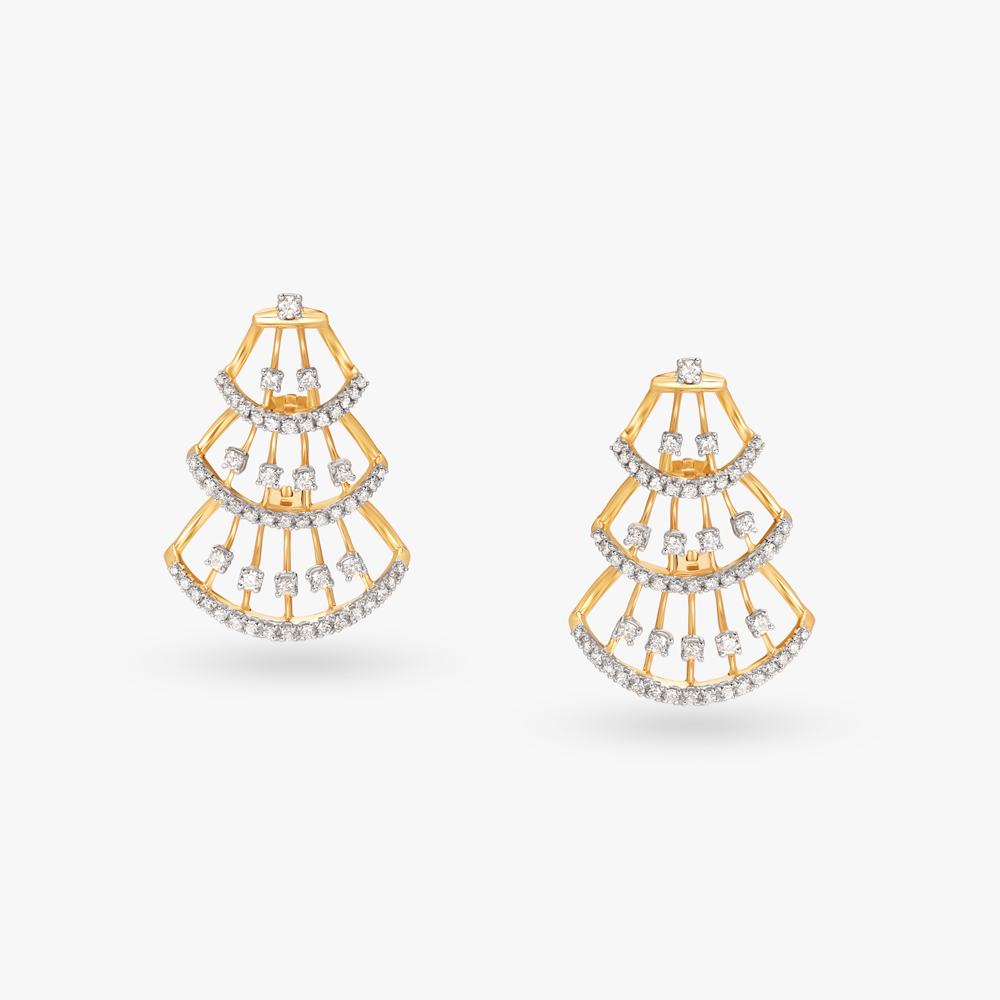 Glamorous Radiance Natural diamond Necklace Set,,hi-res image number null