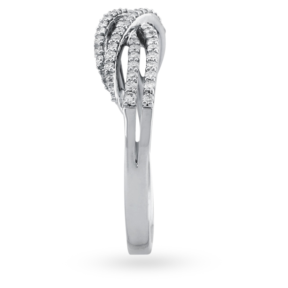 Luxe 950 Pure Platinum And Diamond Finger Ring,,hi-res image number null