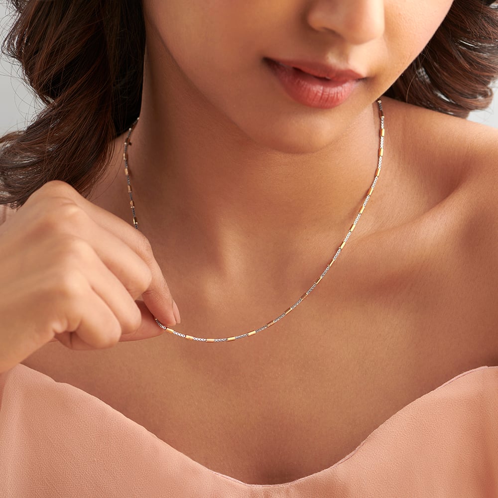 Charming Dainty Gold Chain,,hi-res image number null