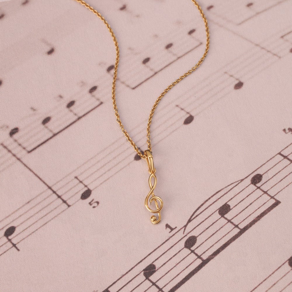 Melodic Mosaic 14KT Gold Pendant,,hi-res image number null