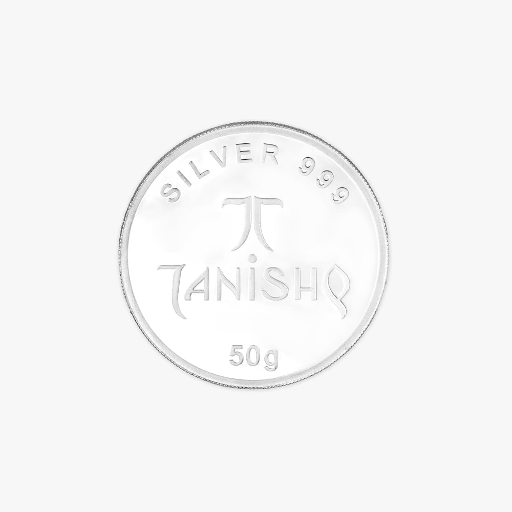 Goddess Laxmi 50 Gram 999 Purity Silver Coin,,hi-res image number null