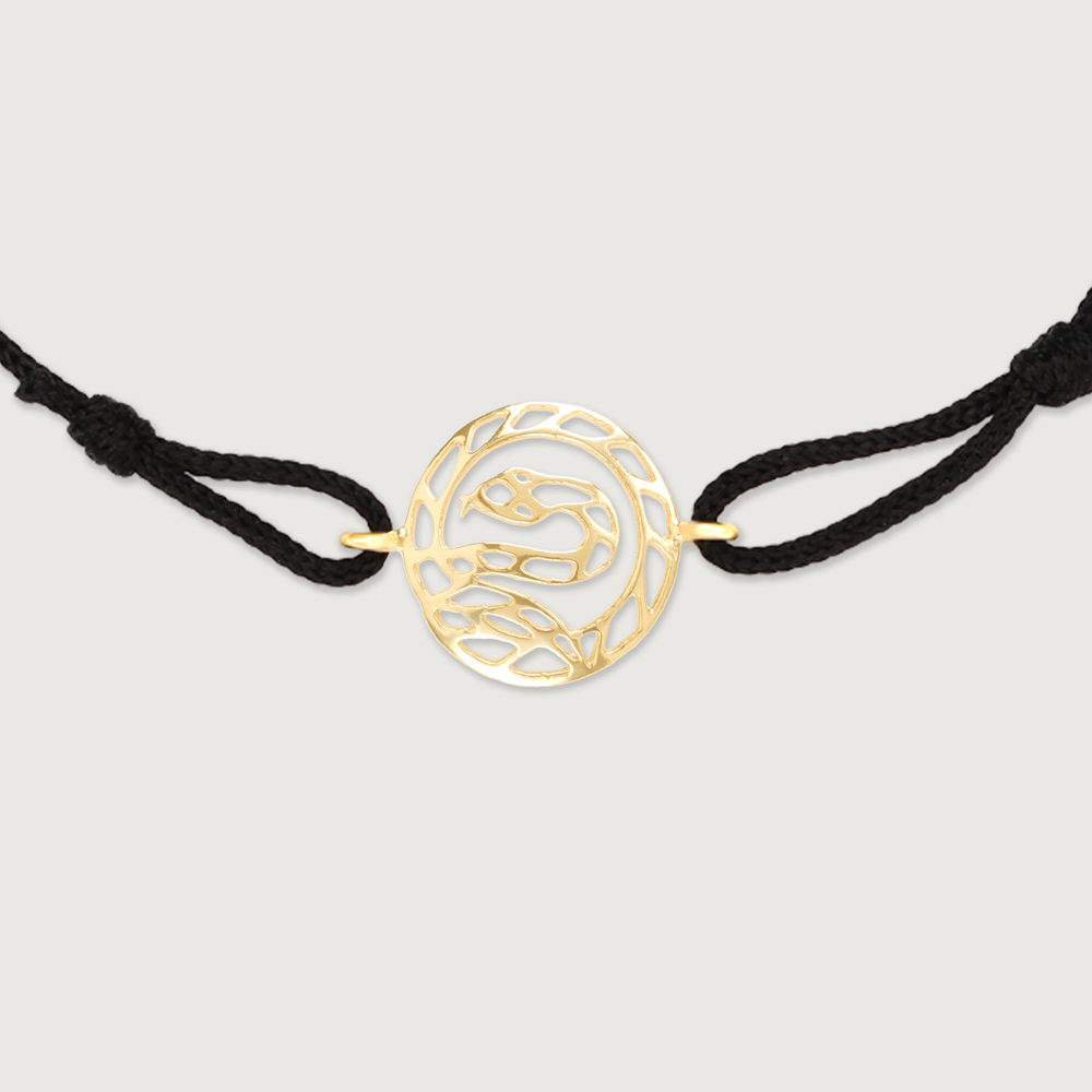 Awaken Flow Snake Gold Bracelet,,hi-res image number null