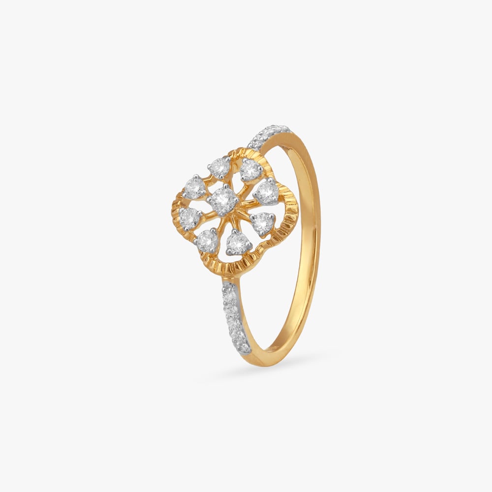 Vintage Whimsy Diamond Ring,,hi-res image number null