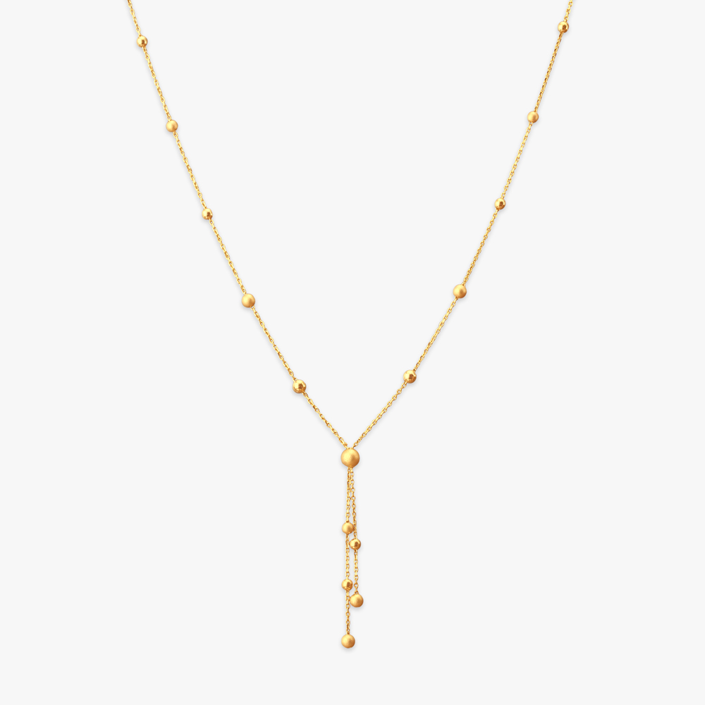 

Bead Cascade Gold Chain