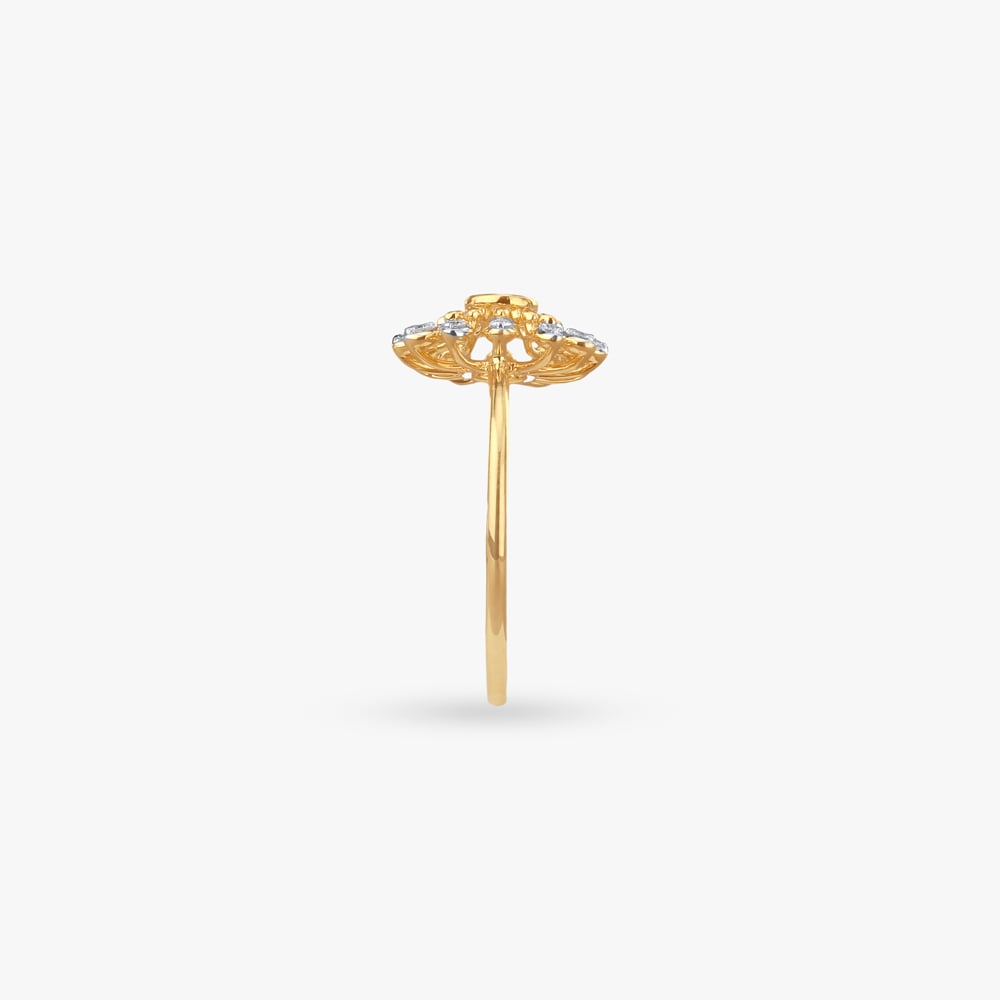 Sunburst Sparkle Diamond Ring,,hi-res image number null