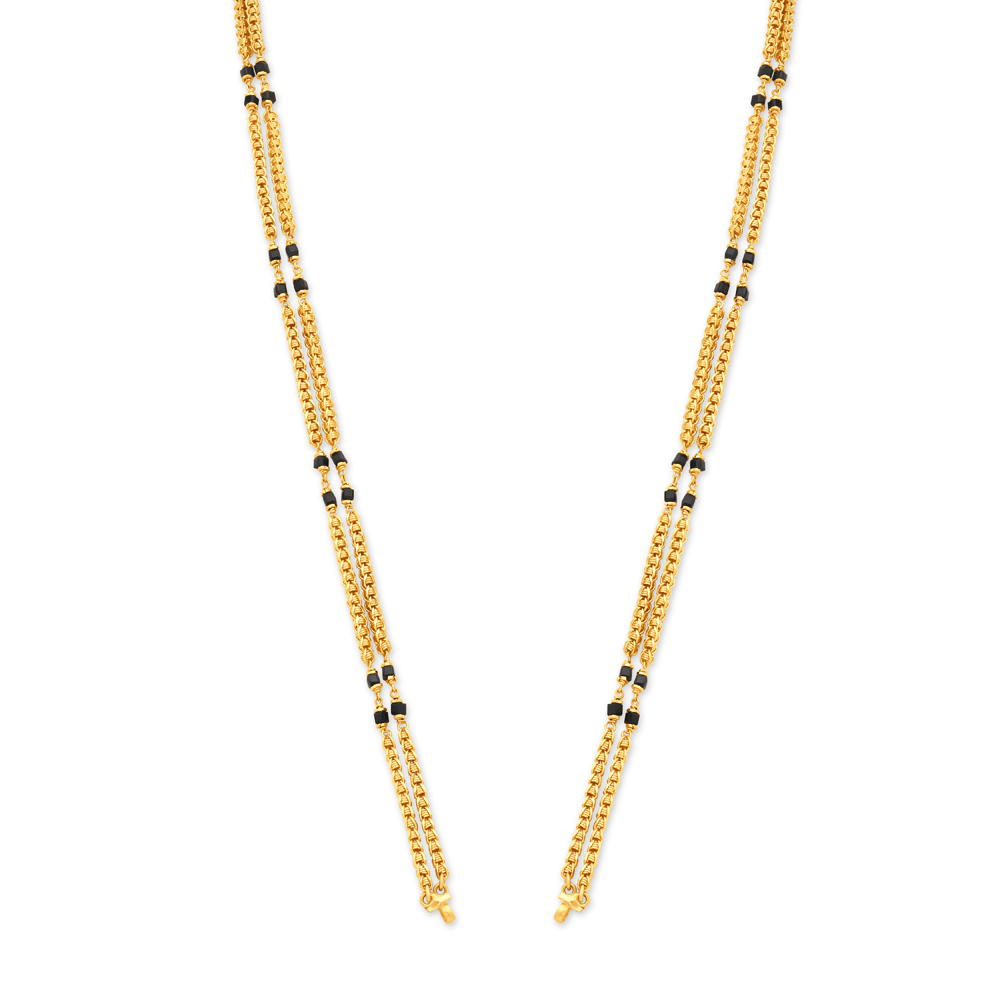 Stunning Gold Mangalsutra Chain,,hi-res image number null