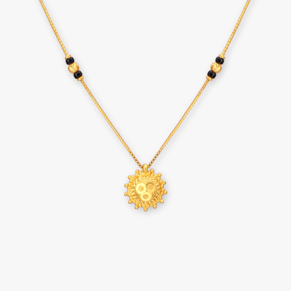 

Shining Sun Gold Mangalsutra