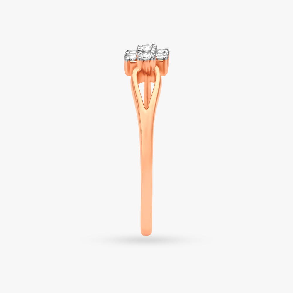 Quintet Shine Diamond Finger Ring,,hi-res image number null