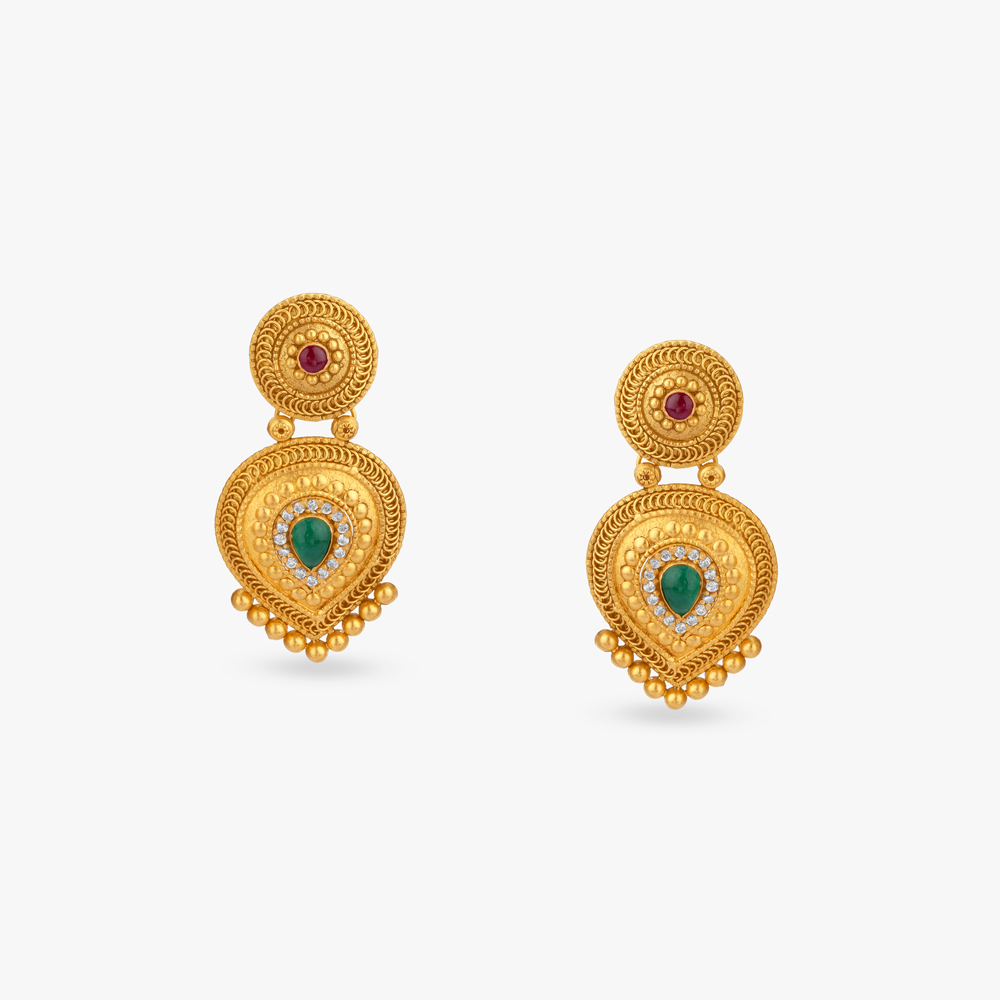 Grand Heritage Gold Temple Necklace Set,,hi-res image number null