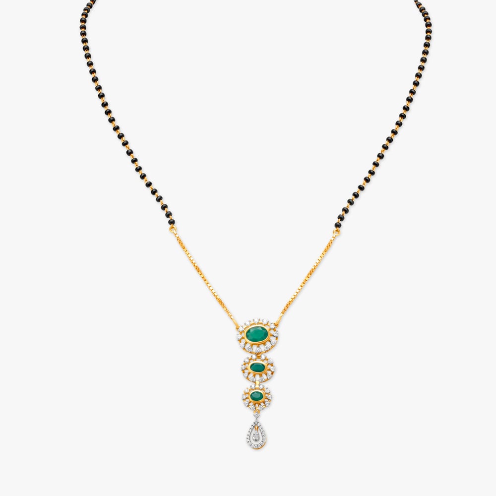 Artistic Diamond Mangalsutra,,hi-res image number null