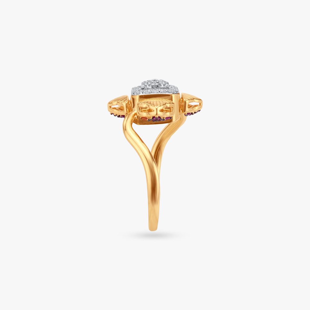 Royal Twirl Diamond Ring,,hi-res image number null
