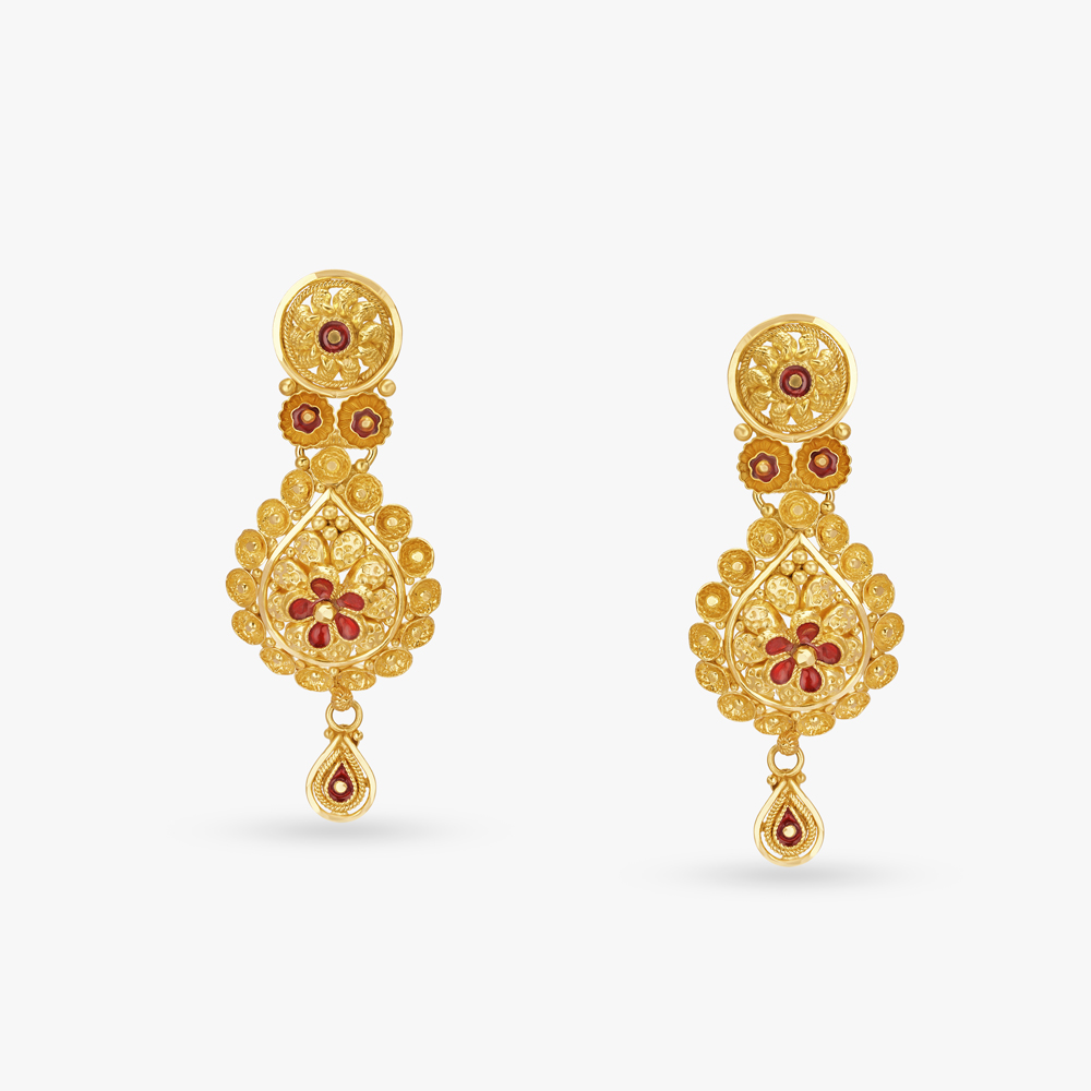 Regal Gold Necklace Set,,hi-res image number null