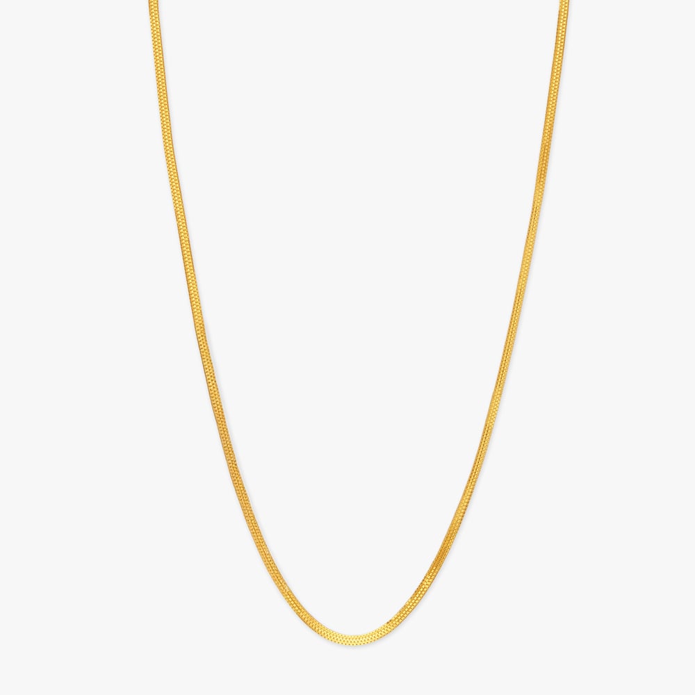 

Textured Shine Gold Chain