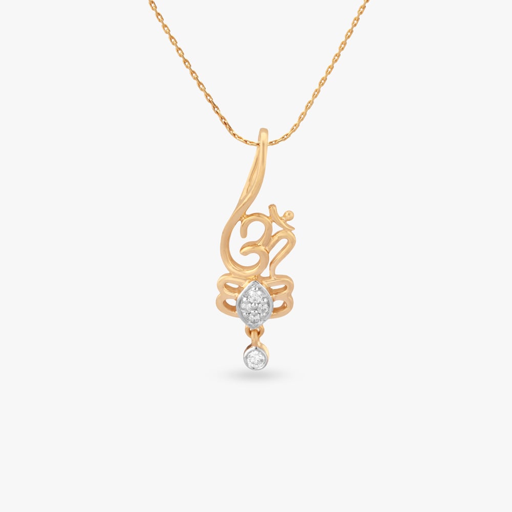 

Spiritual Ganesha Diamond Pendant