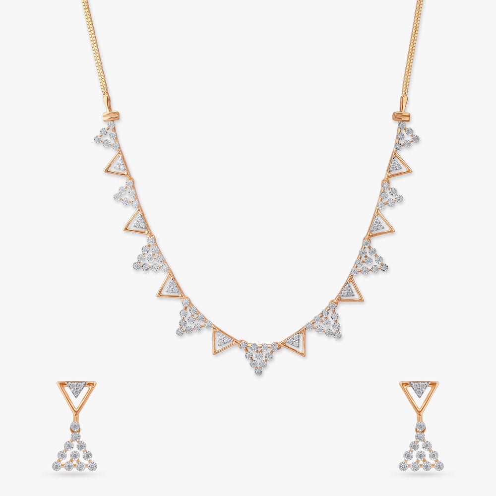 

Glimmer Pop Diamond Necklace Set